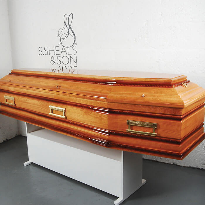 Semi-Casket Coffin Mourne